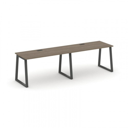 Style Project Рабочая станция 1 сторон. SN-6T1.ORS-011 Акация Лорка/Металл Антрацит/Заглушка Пластик фото 25