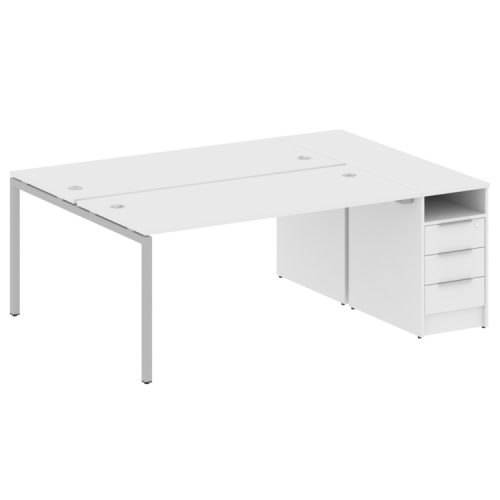 Бенч-система с тумбой на П-обр. м/к Metal System Quattro 40БП.РС-СТП-2.4 фото 4