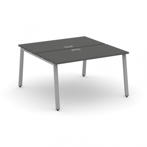 Style Project Рабочая станция 2-х сторон. SN-6A.DRS-001 Акация Лорка/Металл Белый 980*1232*750 фото 2