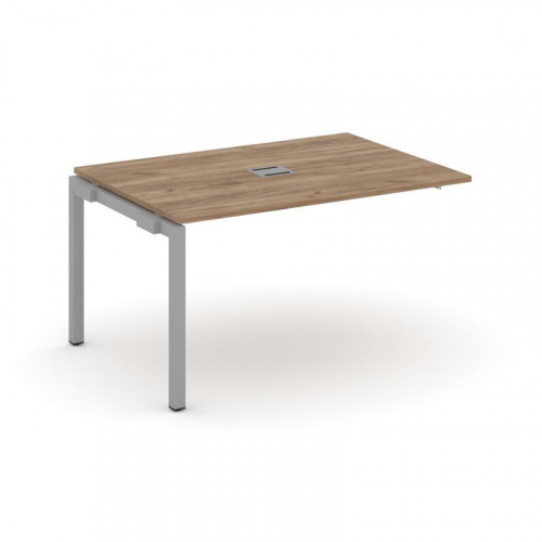 Style Project Проходной наб. элем. перег. стола SN-5P.NSPRG-001 Дуб Наварра/Металл Черный 980*980*75 фото 27