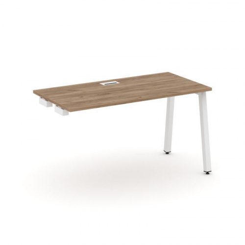 Style Project Стол-приставка к опор. элем. SN-5A.OPRS-022 Белый/Металл Антрацит 1180*800*750 фото 21