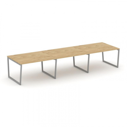 Style Project Стол переговорный SN-4T2.SPRG-054.3 Акация Лорка/Металл Антрацит 4740*1180*750 фото 2 Style Project Стол переговорный SN-4T2.SPRG-054.3 Акация Лорка/Металл Антрацит 4740*1180*750 фото 2