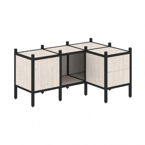 Стеллаж офисный угловой Loft VR.L-26 фото 5 Стеллаж офисный угловой Loft VR.L-26 фото 5