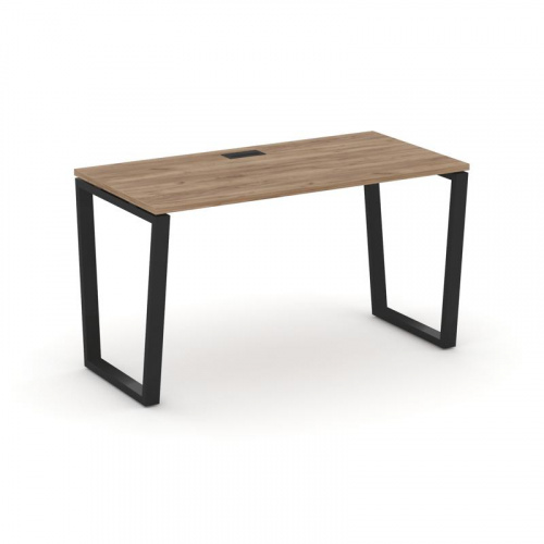 Style Project Стол письменный SN-6T2.SP-024 Акация Лорка/Металл Антрацит/Заглушка Пластик Черный 158 фото 9