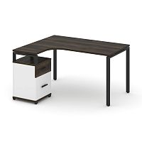 Стол эргономичный с опорной тумбой Concept CN.SA-306(L)