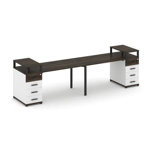 Бенч-система на 2 места с 2 опорными тумбами Concept CN.ORS-426 фото 9