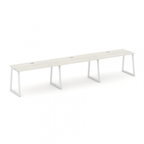 Style Project Рабочая станция 1 сторон. SN-4T1.ORS-053 Акация Лорка/Металл Антрацит/Заглушка Пластик фото 18