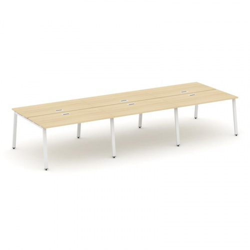 Style Project Рабочая станция 2-х сторон. SN-6A.DRS-083 Белый/Металл Белый 4140*1632*750 фото 17