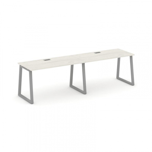 Style Project Рабочая станция 1 сторон. SN-6T1.ORS-011 Акация Лорка/Металл Антрацит/Заглушка Пластик фото 12