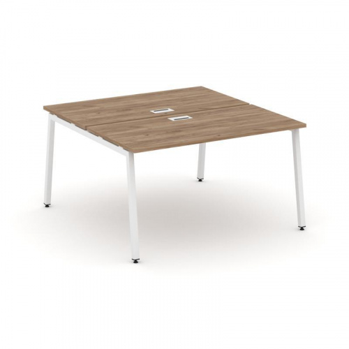 Style Project Рабочая станция 2-х сторон. SN-4A.DRS-021 Дуб Наварра/Металл Белый 980*1632*750 фото 15