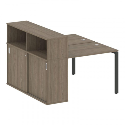 Бенч-система с шкафом-купе на П-обр. м/к Metal System БП.РС-СШК-2.1 фото 3