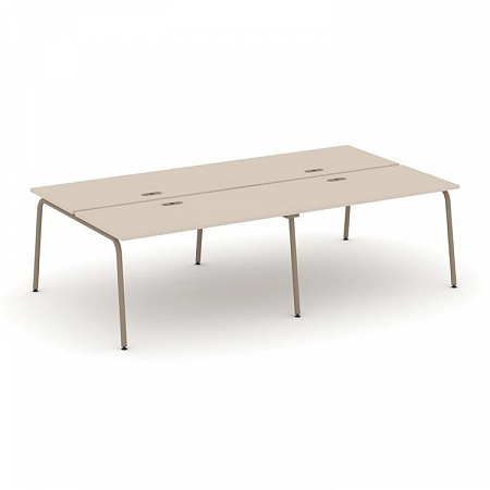 Бенч-система на 4 места Estetica ES.D.RS-4.3-LK