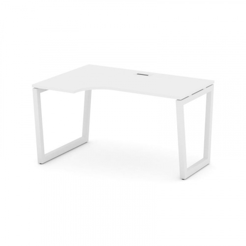 Style Project Стол рабочий эргоном. SN-5T2.SPA-021(L) Акация Лорка/Металл Антрацит/Заглушка Пластик фото 17