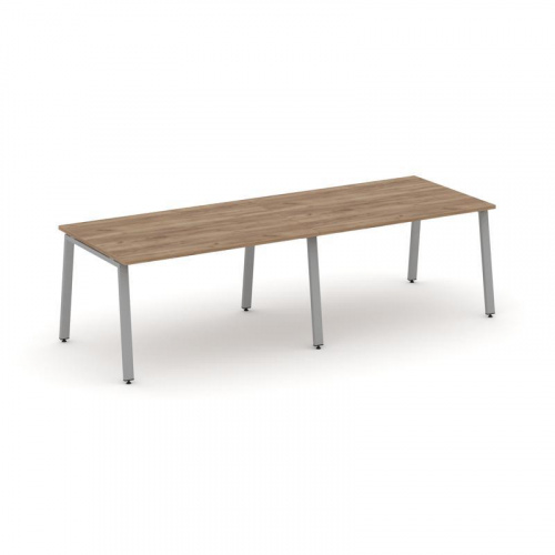 Style Project Стол переговорный SN-6A.SPRG-012.3 Белый/Металл Антрацит 2360*980*750 фото 12