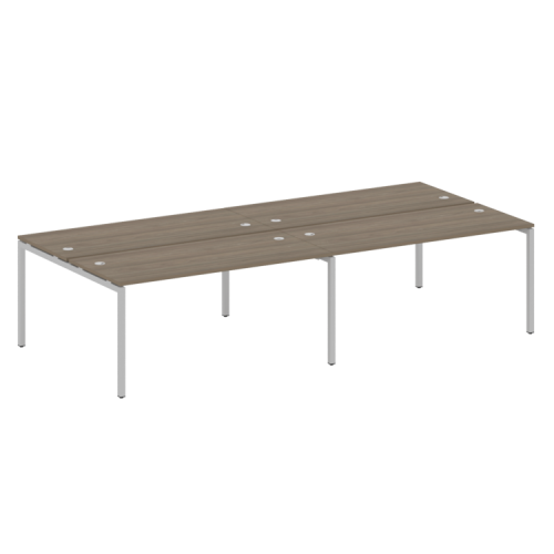 Бенч-система на 4 места на П-обр. м/к Metal System Quattro 40БП.СМ-4.4  фото 3