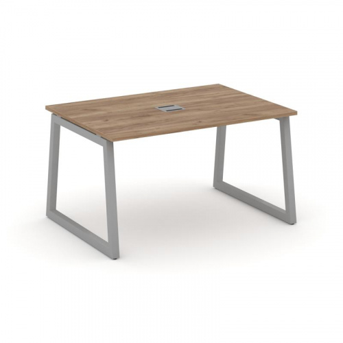 Style Project Стол переговорный SN-5T1.SPRG-003 Акация Лорка/Металл Антрацит/Заглушка Металл Антраци фото 11