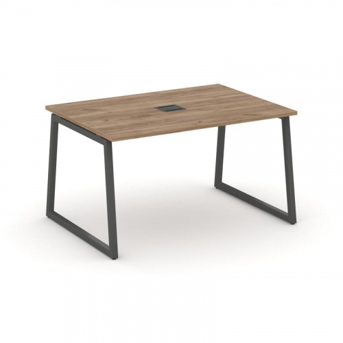 Style Project Стол переговорный SN-4T1.SPRG-001 Акация Лорка/Металл Антрацит/Заглушка Металл Антраци фото 23