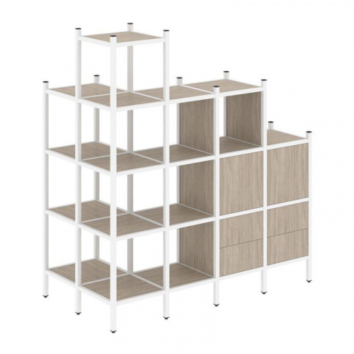 Стеллаж офисный угловой Loft VR.L-58 фото 6 Стеллаж офисный угловой Loft VR.L-58 фото 6