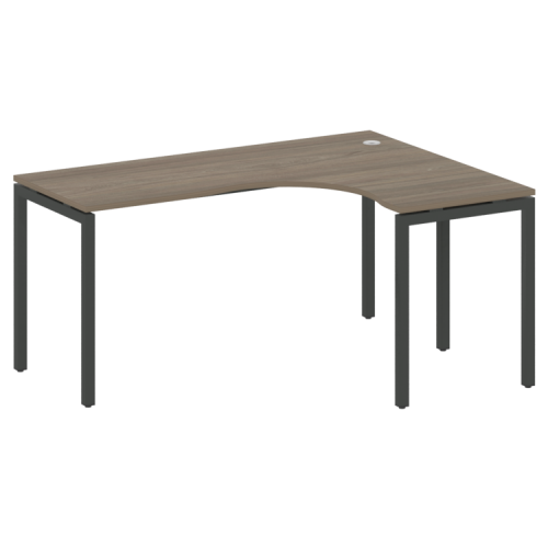 Стол криволинейный правый на П-обр. м/к Metal System Quattro 40БП.СА-4 (R) фото 2