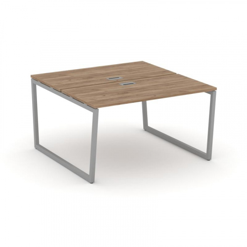 Style Project Рабочая станция 2-х сторон. SN-4T2.DRS-024 Акация Лорка/Металл Антрацит/Заглушка Пласт фото 9