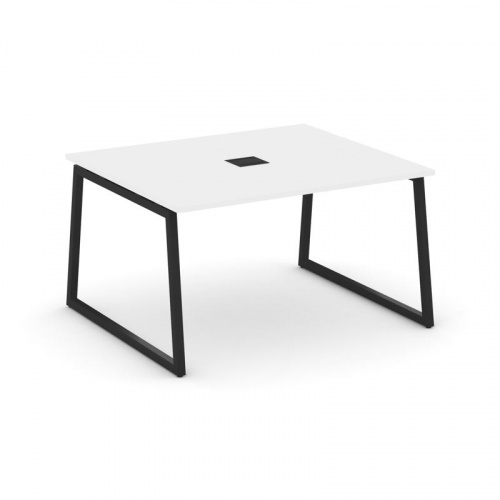 Style Project Стол переговорный SN-4T1.SPRG-033 Акация Лорка/Металл Антрацит/Заглушка Металл Антраци фото 6