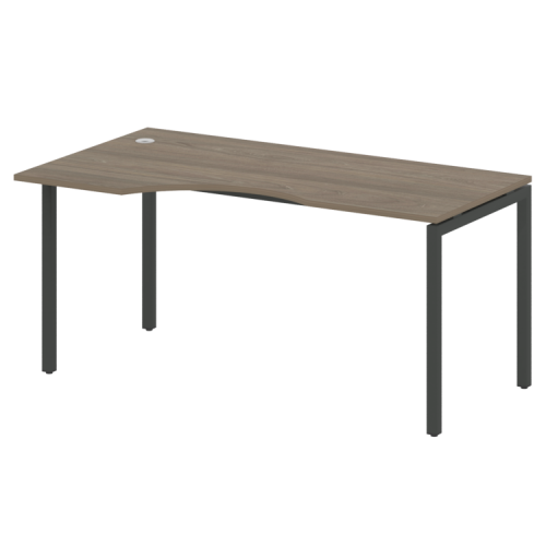 Стол криволинейный левый на П-обр. м/к Metal System Quattro 40БП.СА-1 (L) фото 2