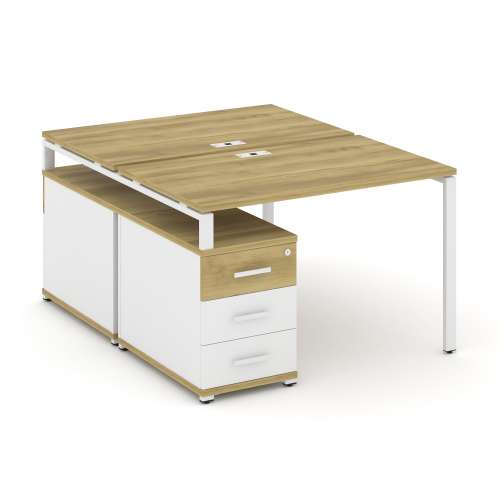 Бенч-система на 2 места с опорной тумбой Concept CN.DRS-302 фото 11