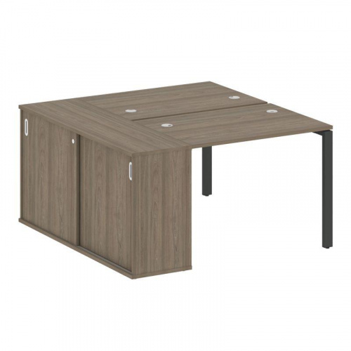 Бенч-система с шкафом-купе на П-обр. м/к Metal System БП.РС-СШК-1.1 фото 4