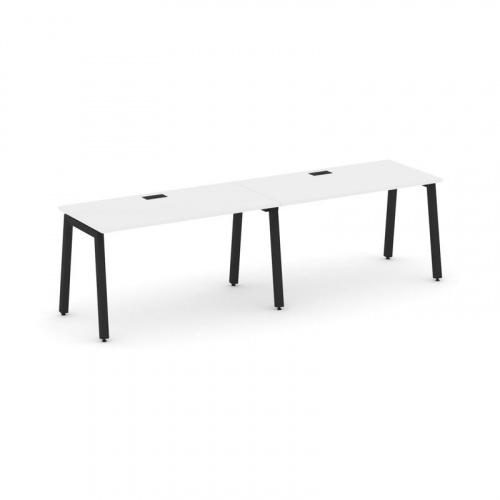 Style Project Рабочая станция 1 сторон. SN-5A.ORS-001 Тиквуд Светлый/Металл Антрацит 1960*600*750