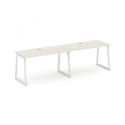 Style Project Рабочая станция 1 сторон. SN-4T1.ORS-003 Акация Лорка/Металл Антрацит/Заглушка Пластик фото 18