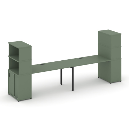 Бенч-система с опорным шкафом-купе Concept CN.ORS-243