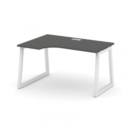 Style Project Стол рабочий эргоном. SN-5T1.SPA-021(L) Акация Лорка/Металл Антрацит/Заглушка Пластик фото 19