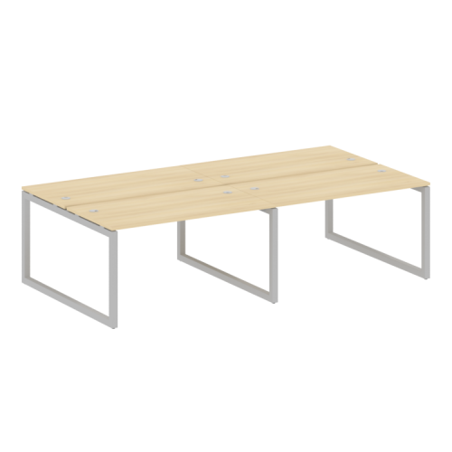 Бенч-система на 4 места на О-обр. м/к Metal System Quattro 50БО.СМ-4.3  фото 4