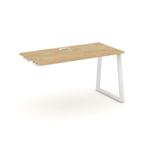 Style Project Стол-приставка к опор. элем. SN-6T1.OPRS-023 Акация Лорка/Металл Антрацит/Заглушка Пла фото 3