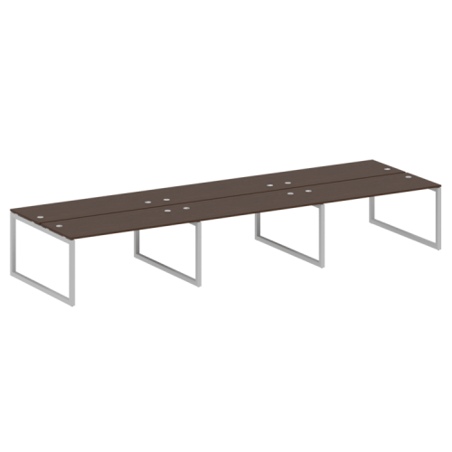 Бенч-система на 6 рабочих мест на О-обр. м/к Metal System Quattro 50БО.СМ-6.4 фото 8