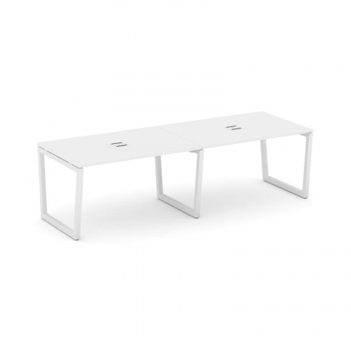 Style Project Стол переговорный SN-5T2.SPRG-014 Акация Лорка/Металл Антрацит/Заглушка Металл Антраци фото 17