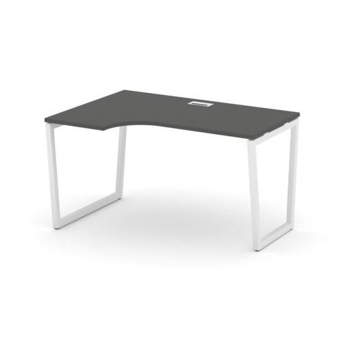 Style Project Стол рабочий эргоном. SN-4T2.SPA-021(L) Акация Лорка/Металл Антрацит/Заглушка Пластик фото 18