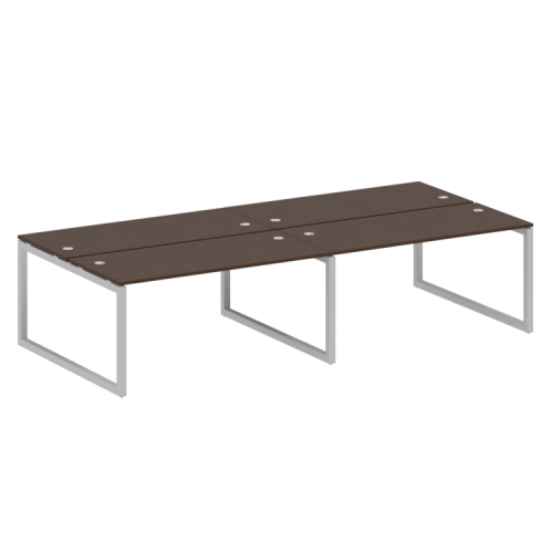 Бенч-система на 4 места на О-обр. м/к Metal System Quattro 50БО.СМ-4.4  фото 8