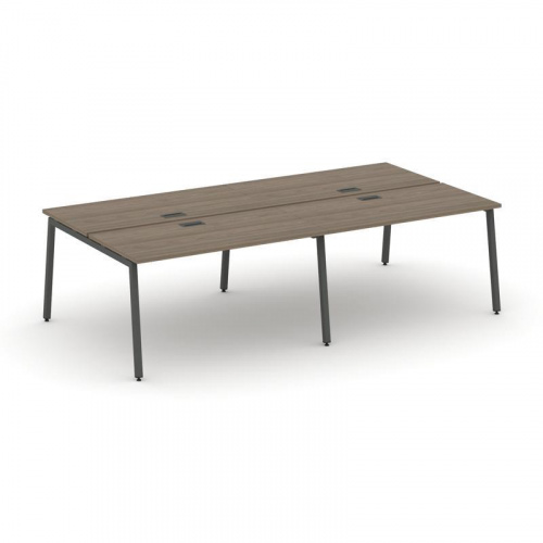 Style Project Рабочая станция 2-х сторон. SN-4A.DRS-031 Дуб Табак/Металл Белый 1960*1232*750 фото 22