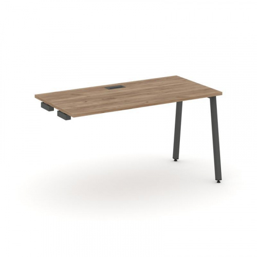 Style Project Стол-приставка к опор. элем. SN-4A.OPRS-002 Дуб Наварра/Металл Антрацит 1180*600*750 фото 22