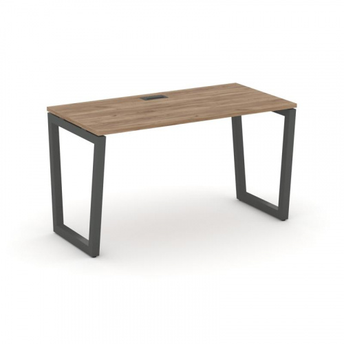 Style Project Стол письменный SN-5T2.SP-021 Акация Лорка/Металл Антрацит/Заглушка Пластик Черный 980 фото 23