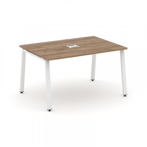 Style Project Стол переговорный SN-6A.SPRG-004 Акация Лорка/Металл Антрацит 1580*980*750 фото 16