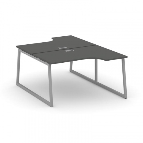 Style Project Рабочая станция эргоном. SN-4T1.DRPA-021 Акация Лорка/Металл Антрацит/Заглушка Пластик фото 23