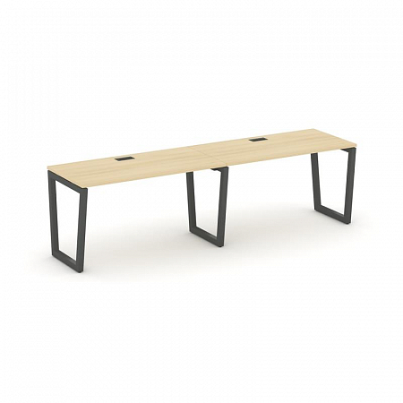 Style Project Рабочая станция 1 сторон. SN-5T2.ORS-014 Акация Лорка/Металл Антрацит/Заглушка Пластик