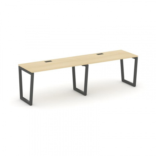 Style Project Рабочая станция 1 сторон. SN-5T2.ORS-013 Акация Лорка/Металл Антрацит/Заглушка Пластик фото 28