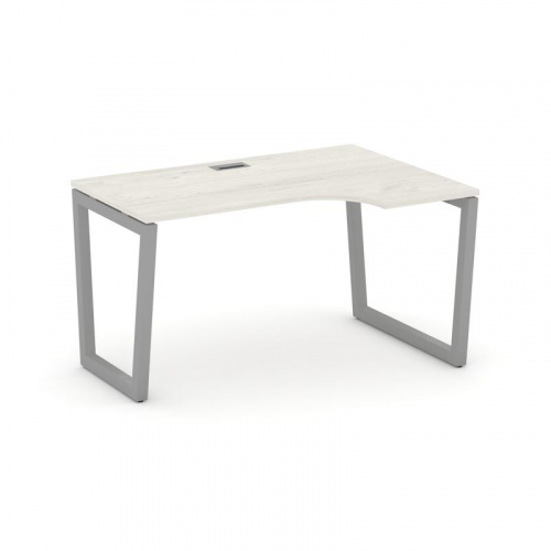 Style Project Стол рабочий эргоном. SN-5T2.SPA-011(R) Акация Лорка/Металл Антрацит/Заглушка Пластик фото 12