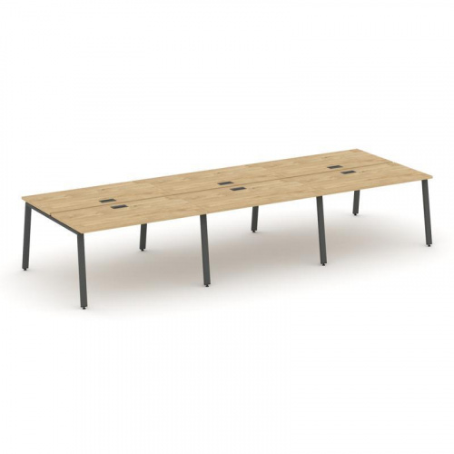 Style Project Рабочая станция 2-х сторон. SN-6A.DRS-083 Белый/Металл Белый 4140*1632*750 фото 16