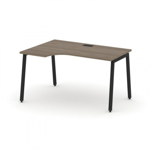 Style Project Стол рабочий эргоном. SN-4A.SPA-001(L) Дуб Наварра/Металл Антрацит 1380*600/980*750 фото 12 Style Project Стол рабочий эргоном. SN-4A.SPA-001(L) Дуб Наварра/Металл Антрацит 1380*600/980*750 фото 12