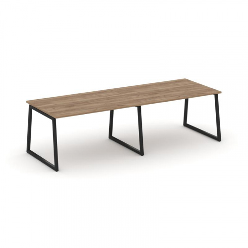 Style Project Стол переговорный SN-4T1.SPRG-013.3 Акация Лорка/Металл Антрацит 2760*980*750 фото 4 Style Project Стол переговорный SN-4T1.SPRG-013.3 Акация Лорка/Металл Антрацит 2760*980*750 фото 4