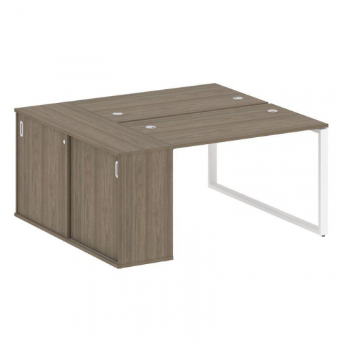 Бенч-система с шкафом-купе на О-обр. м/к Metal System БО.РС-СШК-1.2